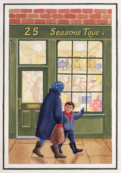 Christmas Shopping by Lavinia Hamer